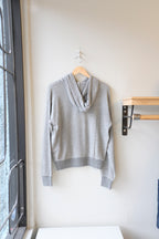 B-sides - Hoodie Sweatshirt - Heather Grey - flat back