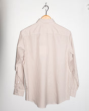 Load image into Gallery viewer, B-sides - Nolan Shirt - Tan Yarn Dye Stripe - flat back
