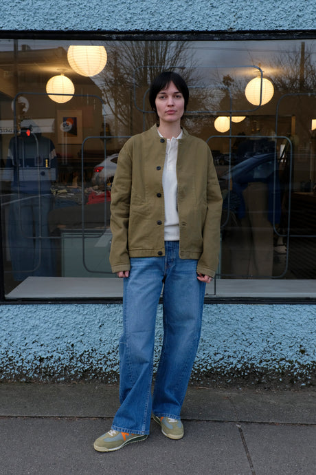 Homecore - Omega Tamaris Jacket - Lizard Green - front
