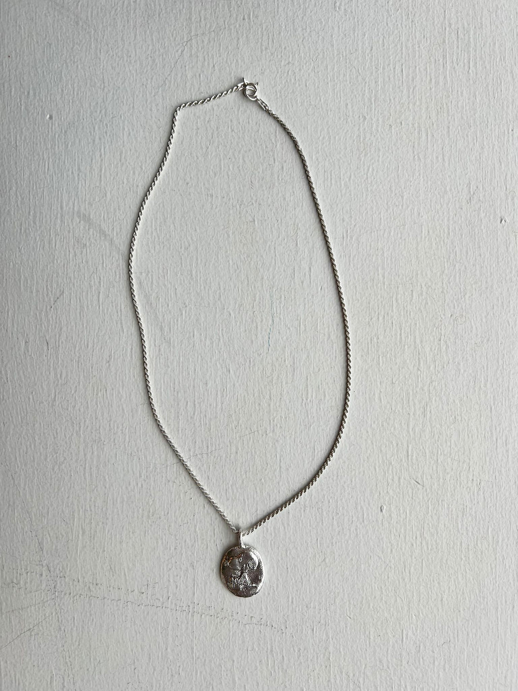 Erica Leal - Snoopy Cameo Necklace - full body snoopy