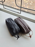 Erin Templeton - Dopp Kit - Large - Black and Brown