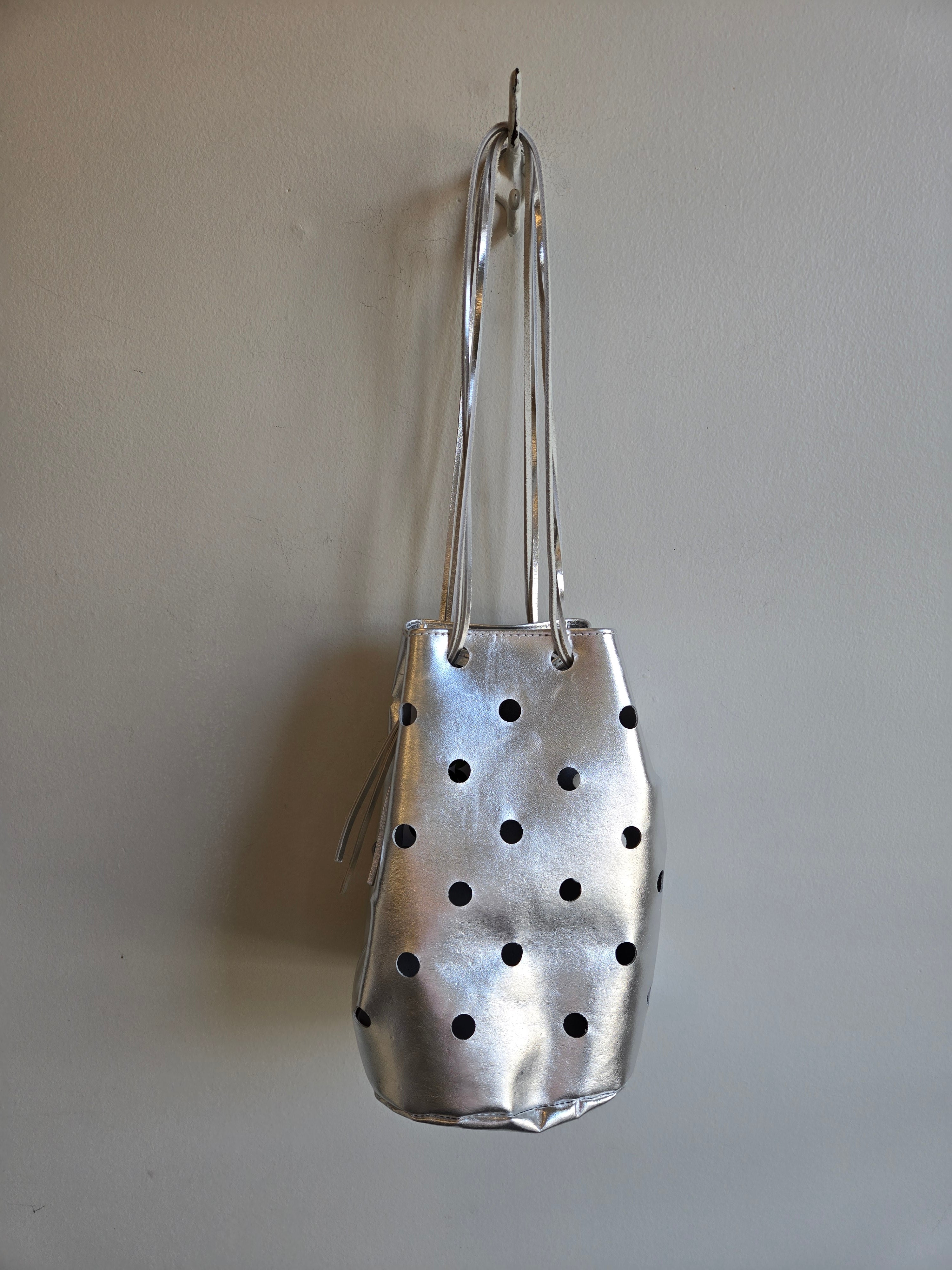 Erin Templeton Dotty Bag - Large - Silver