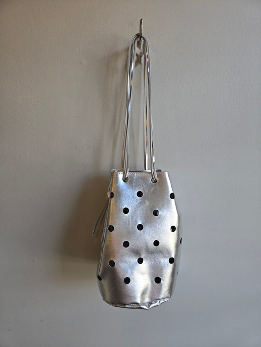 Erin Templeton Dotty Bag - Large - Silver