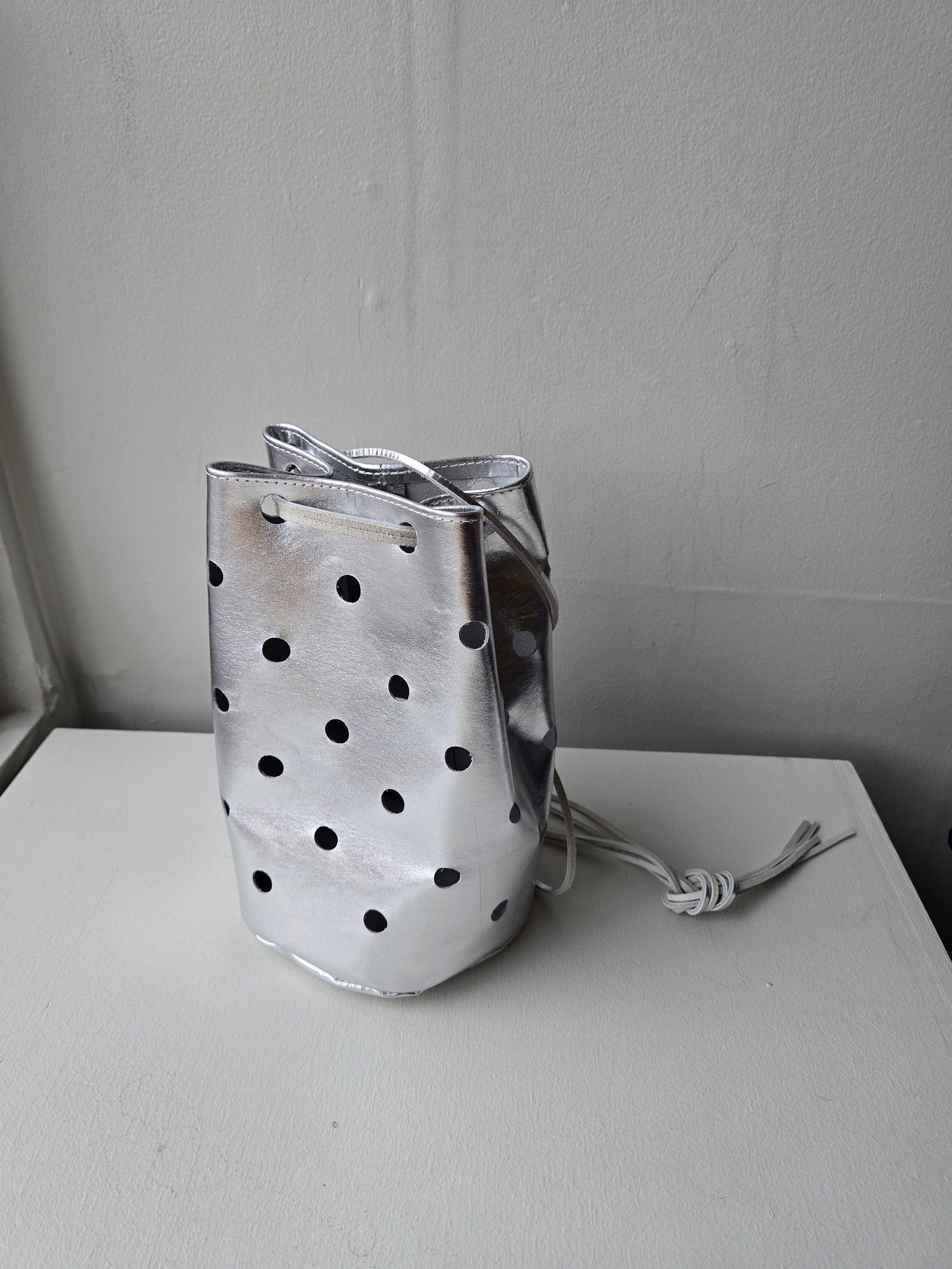 Erin Templeton Dotty Bag - Large - Silver