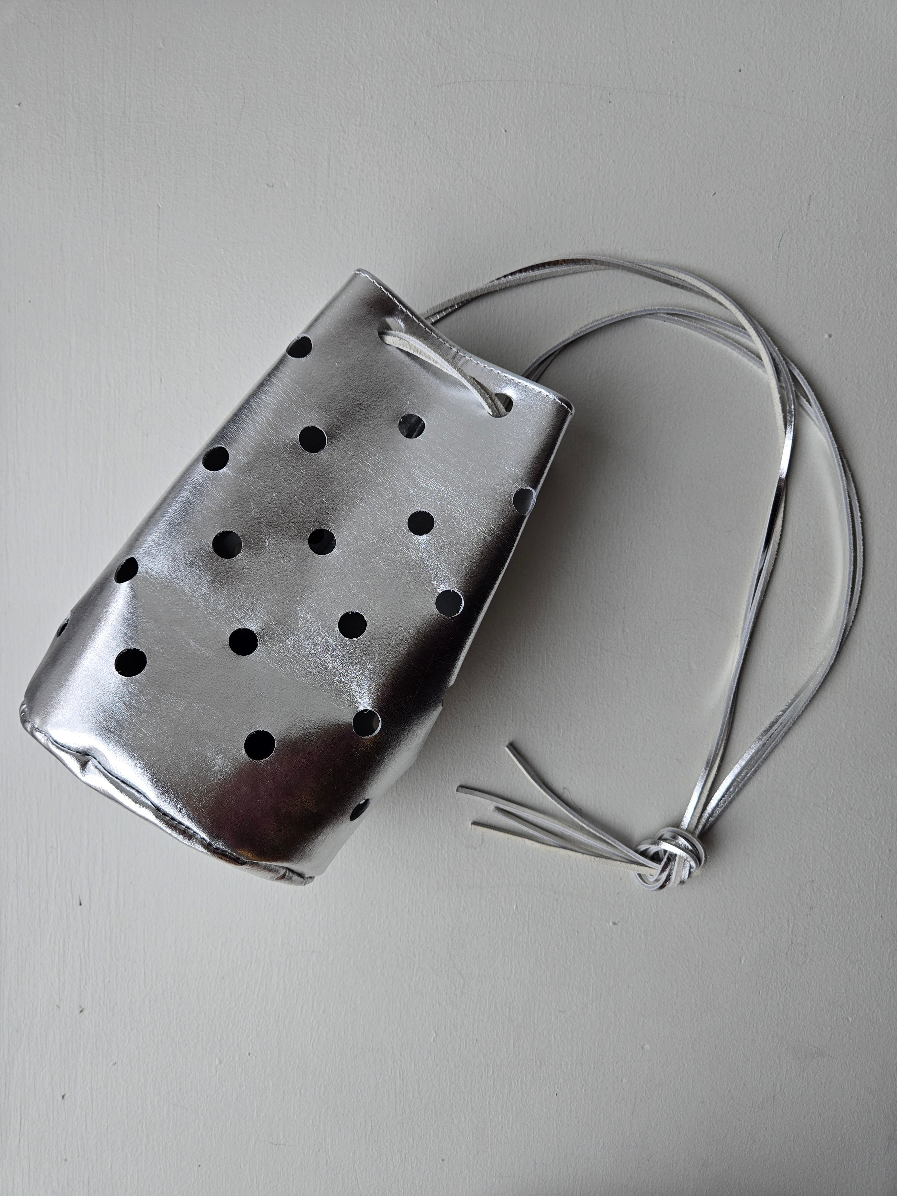 Erin Templeton Dotty Bag - Large - Silver
