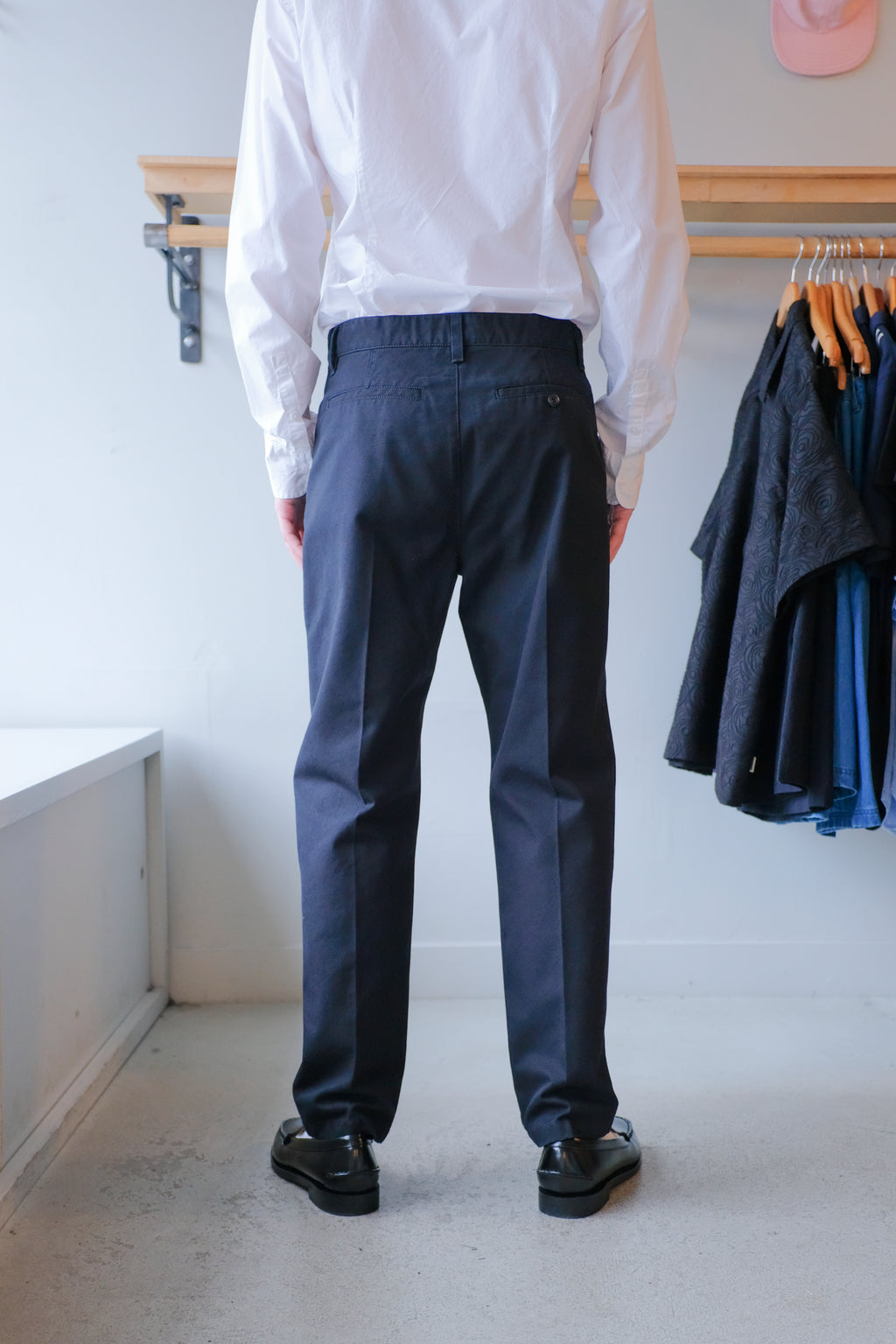Filippa K - Carl Recycled Cotton Trouser - Black - back