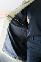 Filippa K - Cassie Car Coat - Laurel Green - black inner lining and pocket