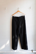 Filippa K - Hector Trousers - Black - flat back