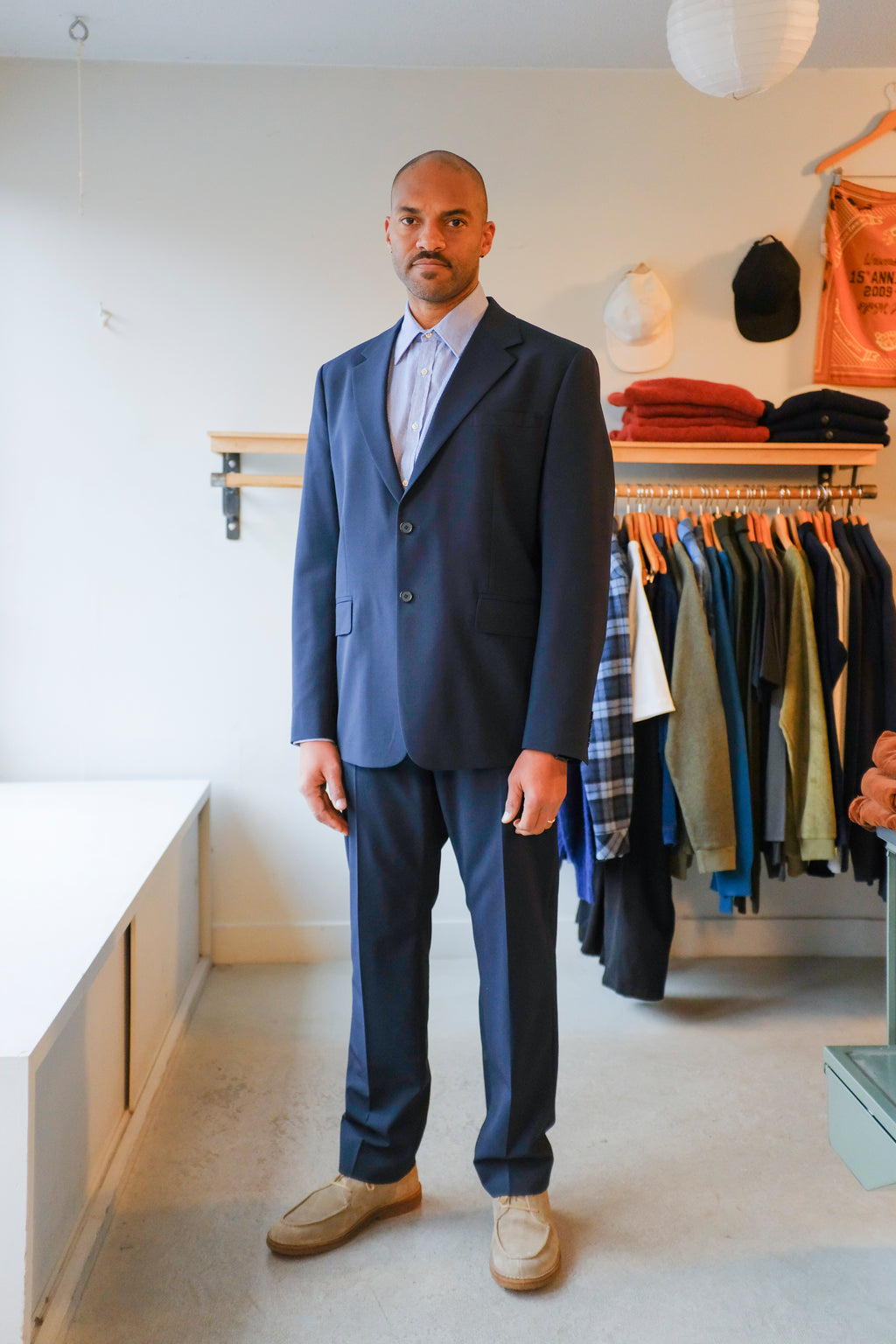 Filippa K - Hugh Blazer - Navy - front