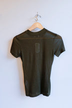 Filippa K - Lyocell Cashmere Tee - Midnight Green - flat back