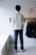 Filippa K - Roll Neck Tee - Light Green - back
Filippa K - Troy Trouser - Ink Navy - back