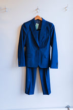 Filippa K - Sasha Cool Wool Blazer - Faded Blue - flat front