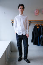 Filippa K - Slim Washed Cotton Shirt - White - front