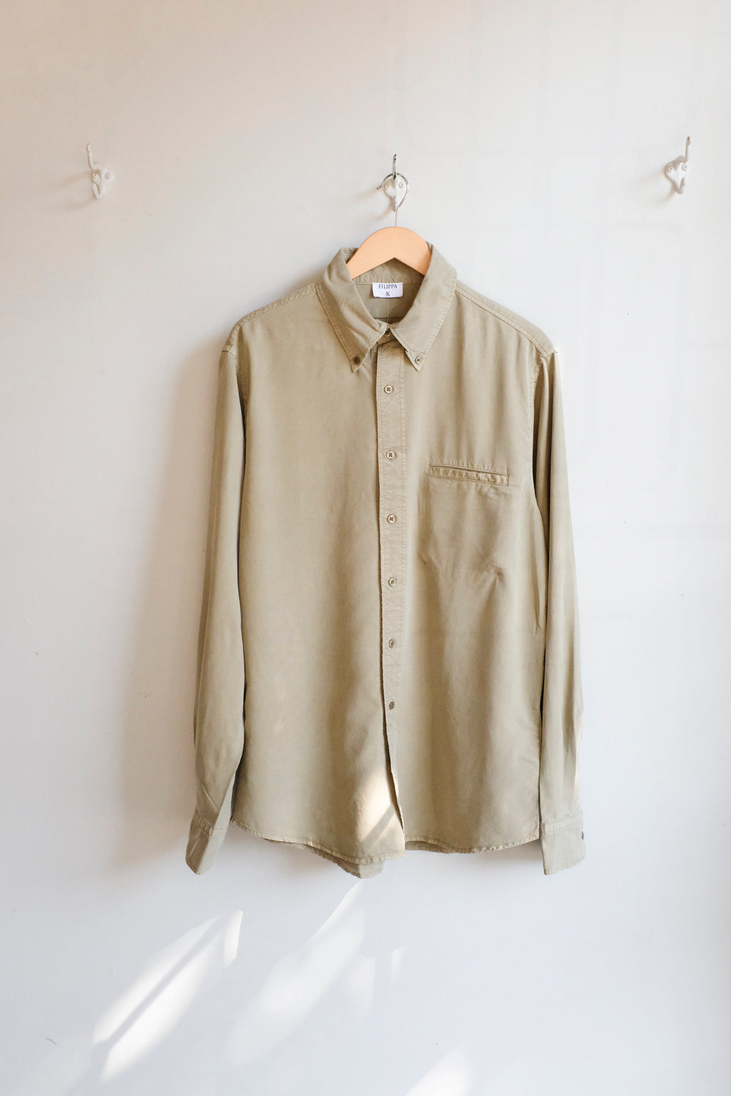 Zack Shirt - Light Olive Green