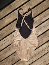 Load image into Gallery viewer, Filippa K Cross-Back Swimsuit - Hazel Shiny - back
