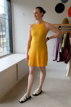 Load image into Gallery viewer, Filippa K - High Neck Tank Dress - Sunset Yellow - front
