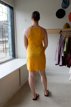 Load image into Gallery viewer, Filippa K - High Neck Tank Dress - Sunset Yellow - back
