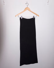 Load image into Gallery viewer, Filippa K - Rib Knit Skirt - Black - flat front
