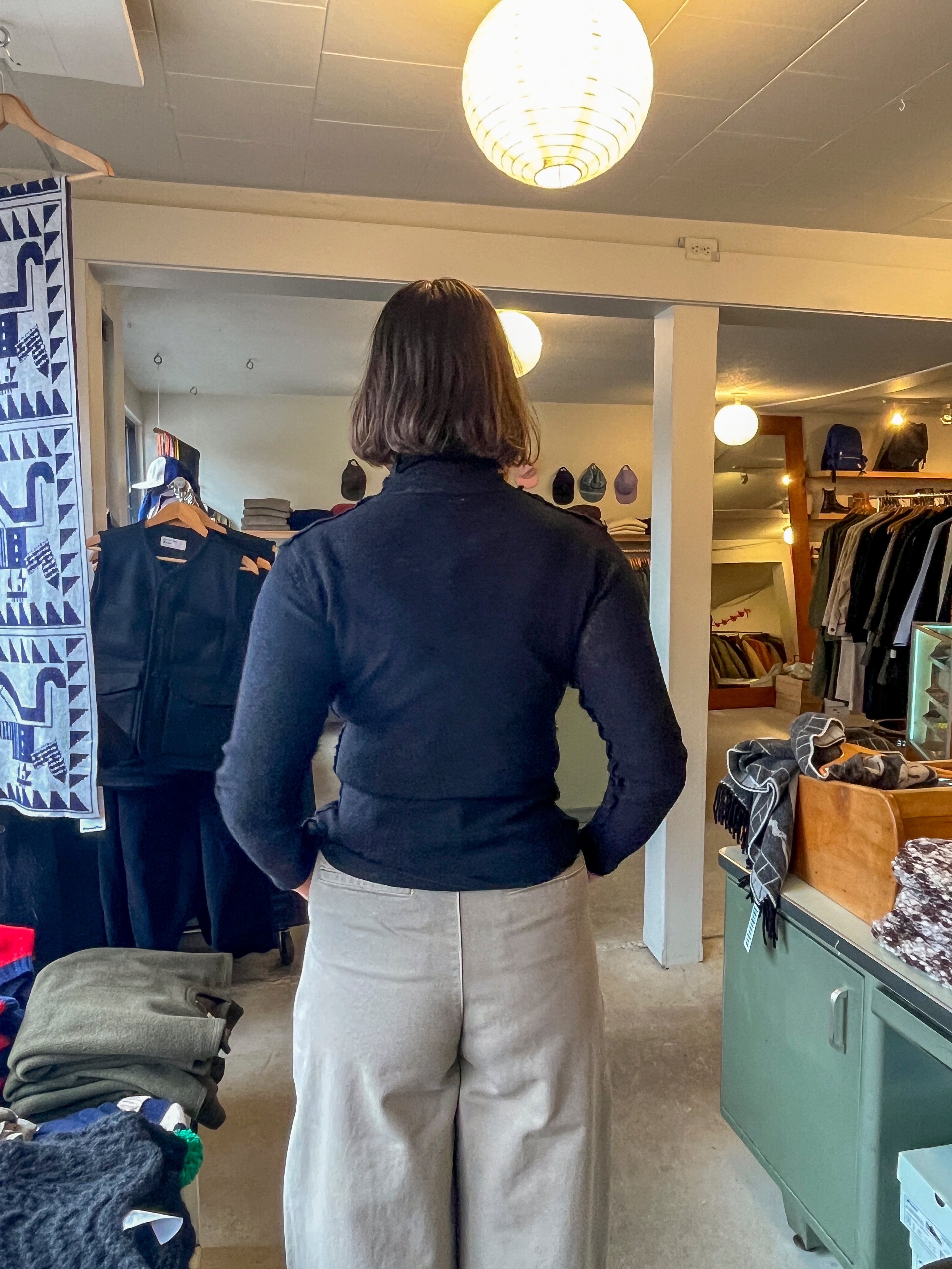 Gudrun - Bjork Turtleneck - Black (Merino) - back