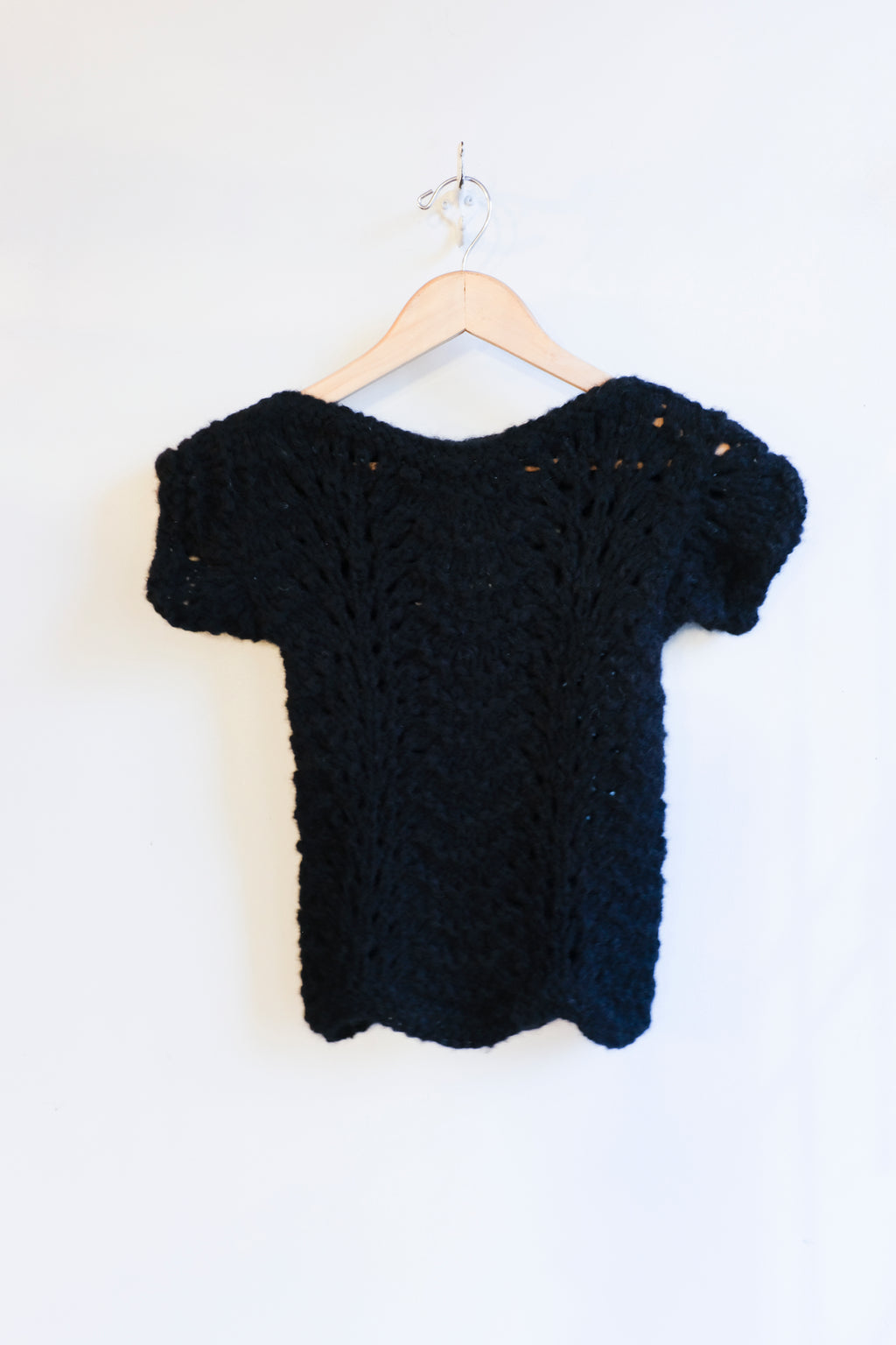 Gudrun Gudrun - Brot Top - Black (Alpaca) - flat front