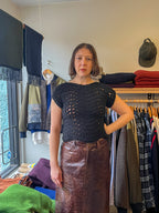 Gudrun Gudrun  - Brot Top - Black (Alpaca) - front