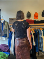 Gudrun Gudrun  - Brot Top - Black (Alpaca) - back