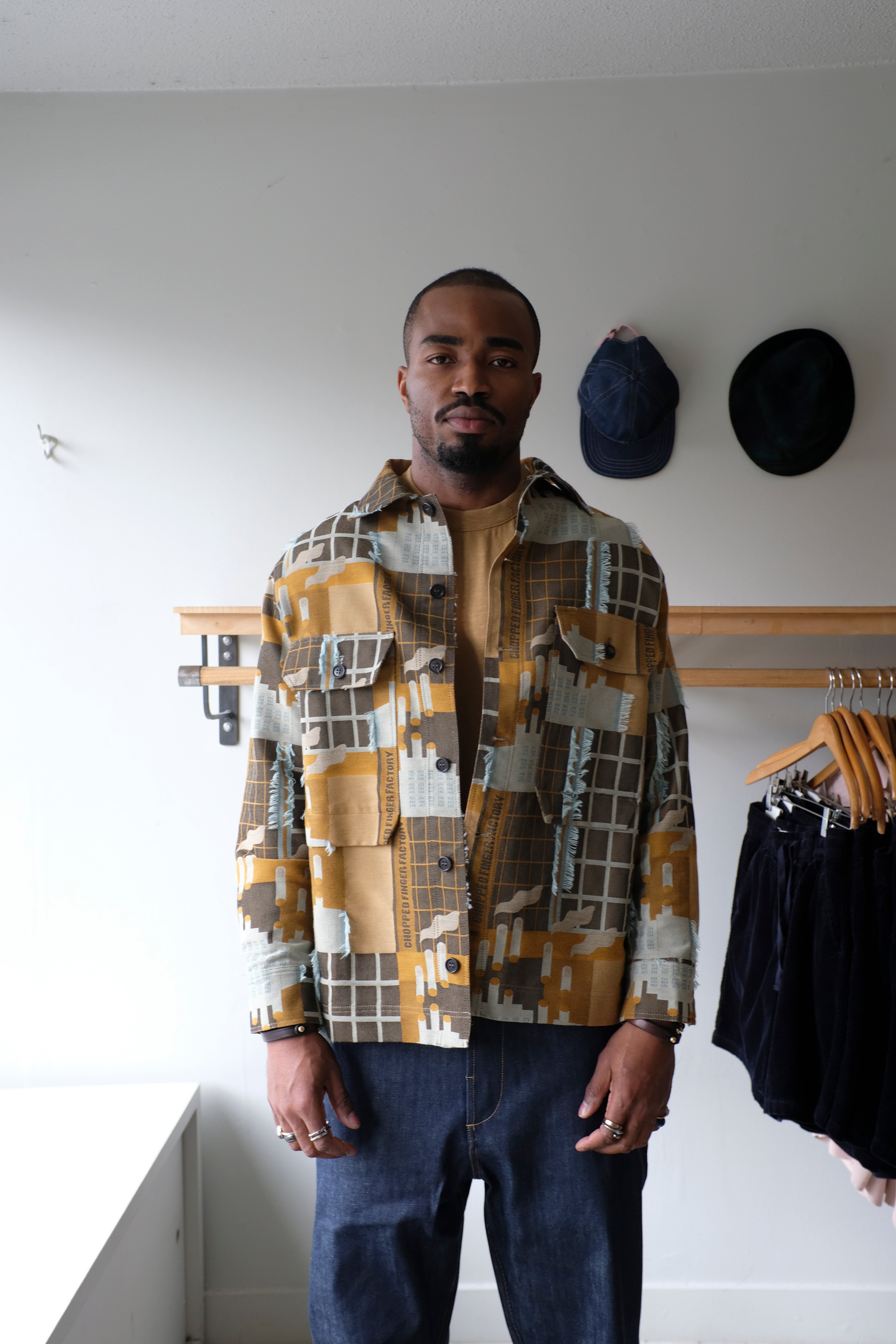 Henrik vibskov - Field Shirt - Spice Finger Factory - front