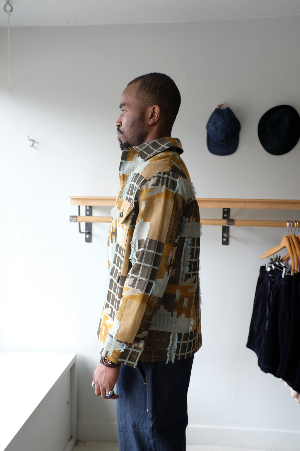 Henrik vibskov - Field Shirt - Spice Finger Factory - side