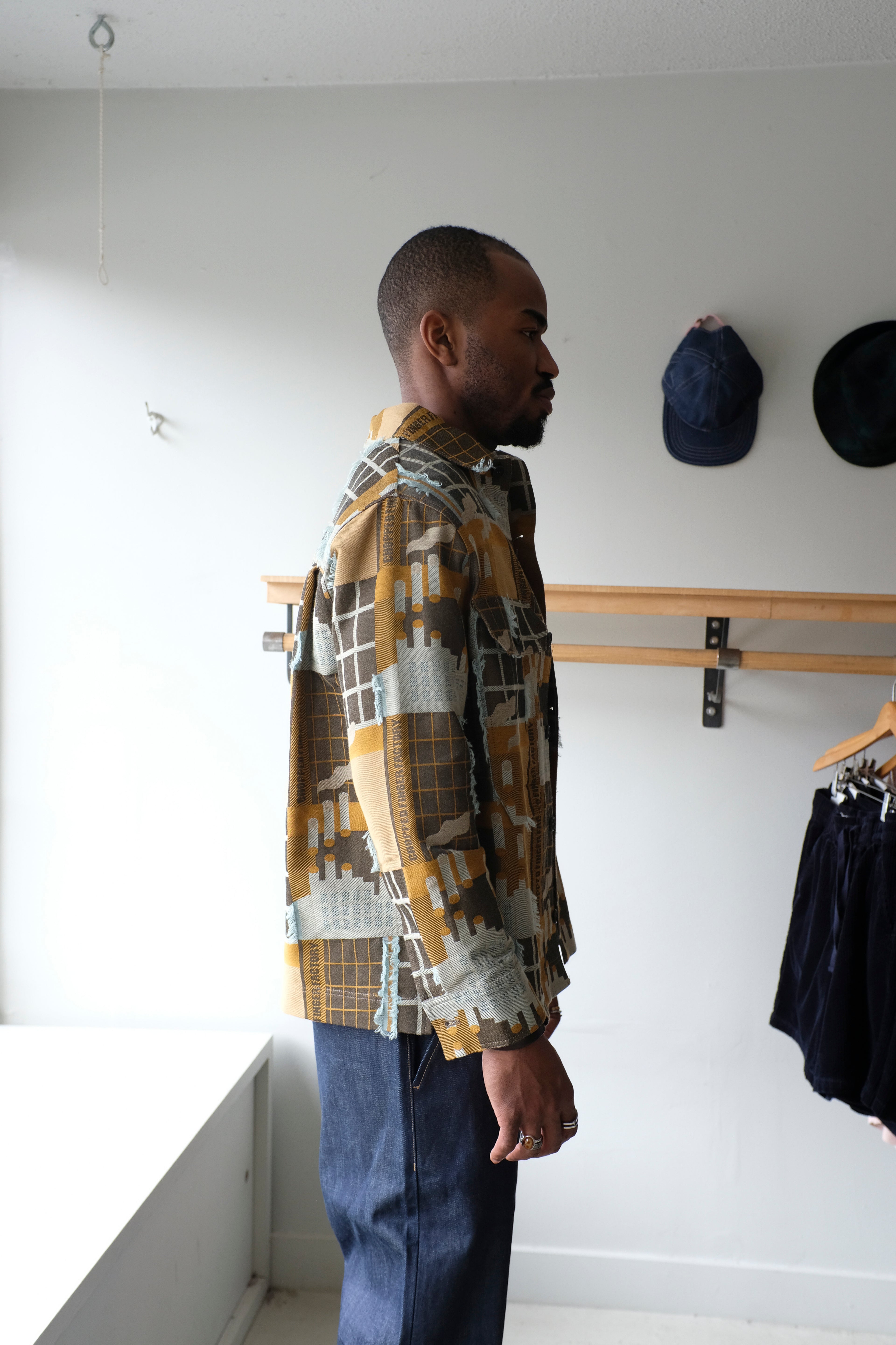 Henrik vibskov - Field Shirt - Spice Finger Factory - side