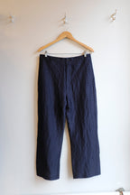 Henrik Vibskov - Artist Pants - Navy - flat front