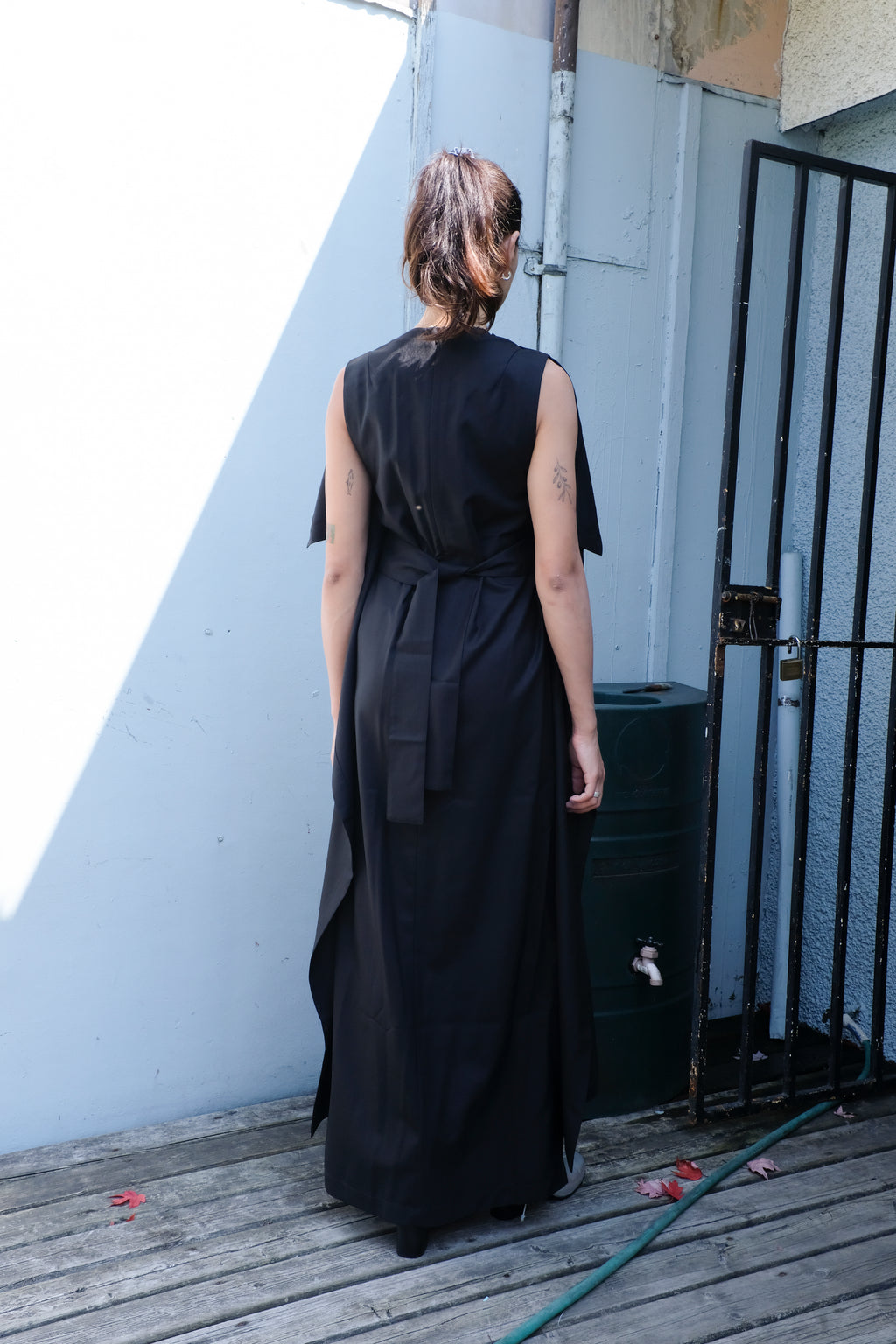 Henrik Vibskov - Blanket Dress - Black - back