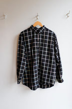 Henrik Vibskov - Block Shirt - Black Checks - Flat - Front