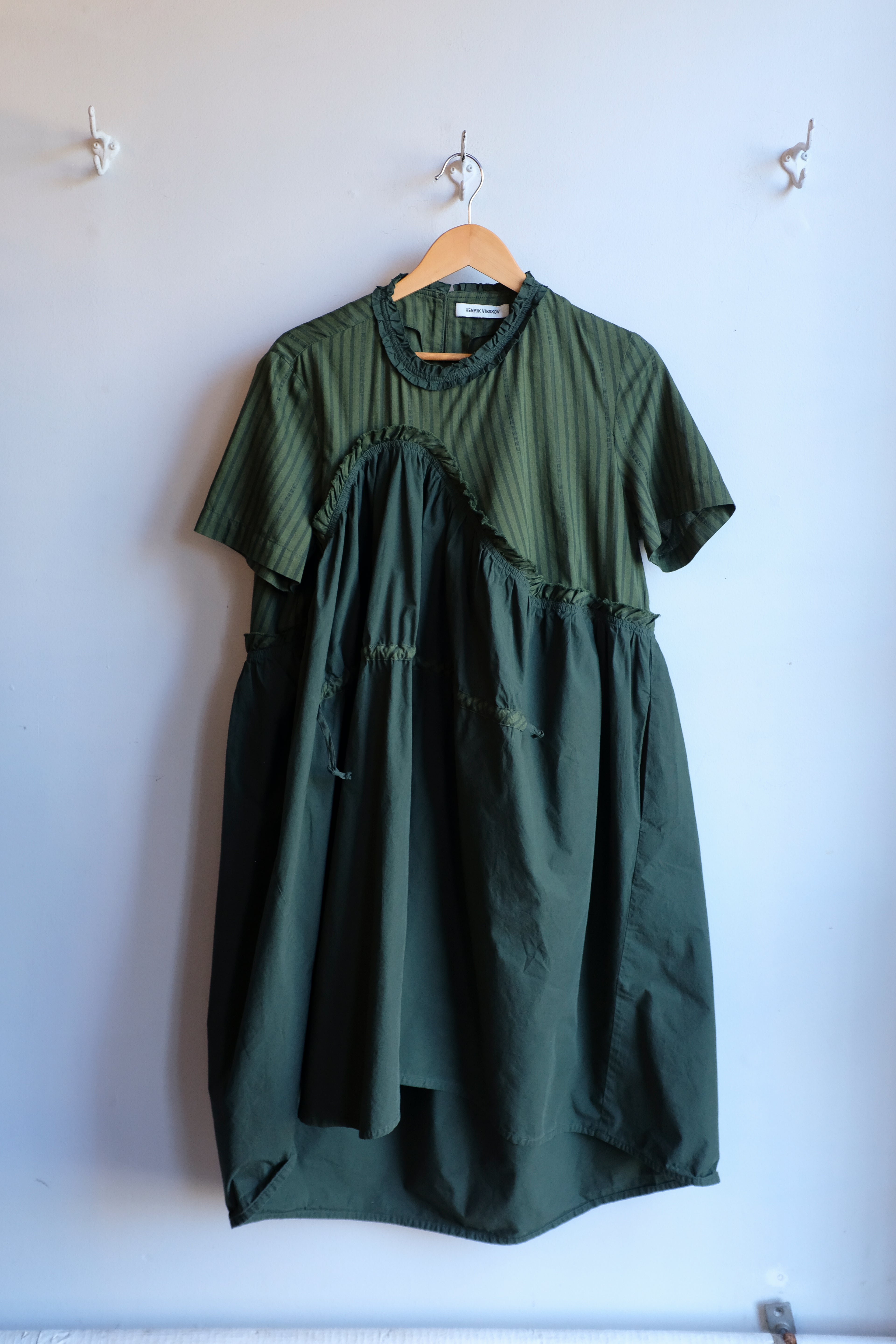 Henrik Vibskov - Bon Chalant Dress - Garden Green - Front