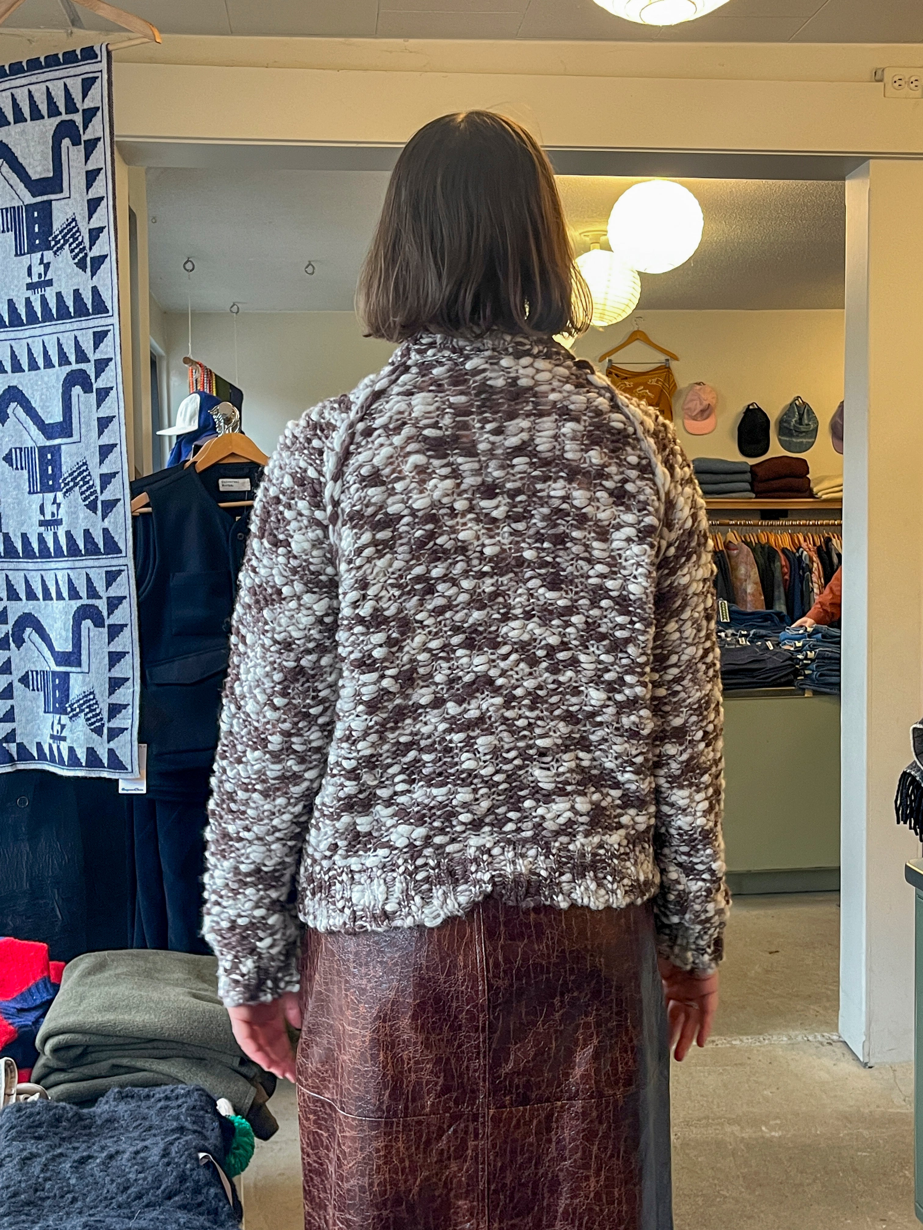 Henrik Vibskov - Bongo Sweater - Brown Bongo - back