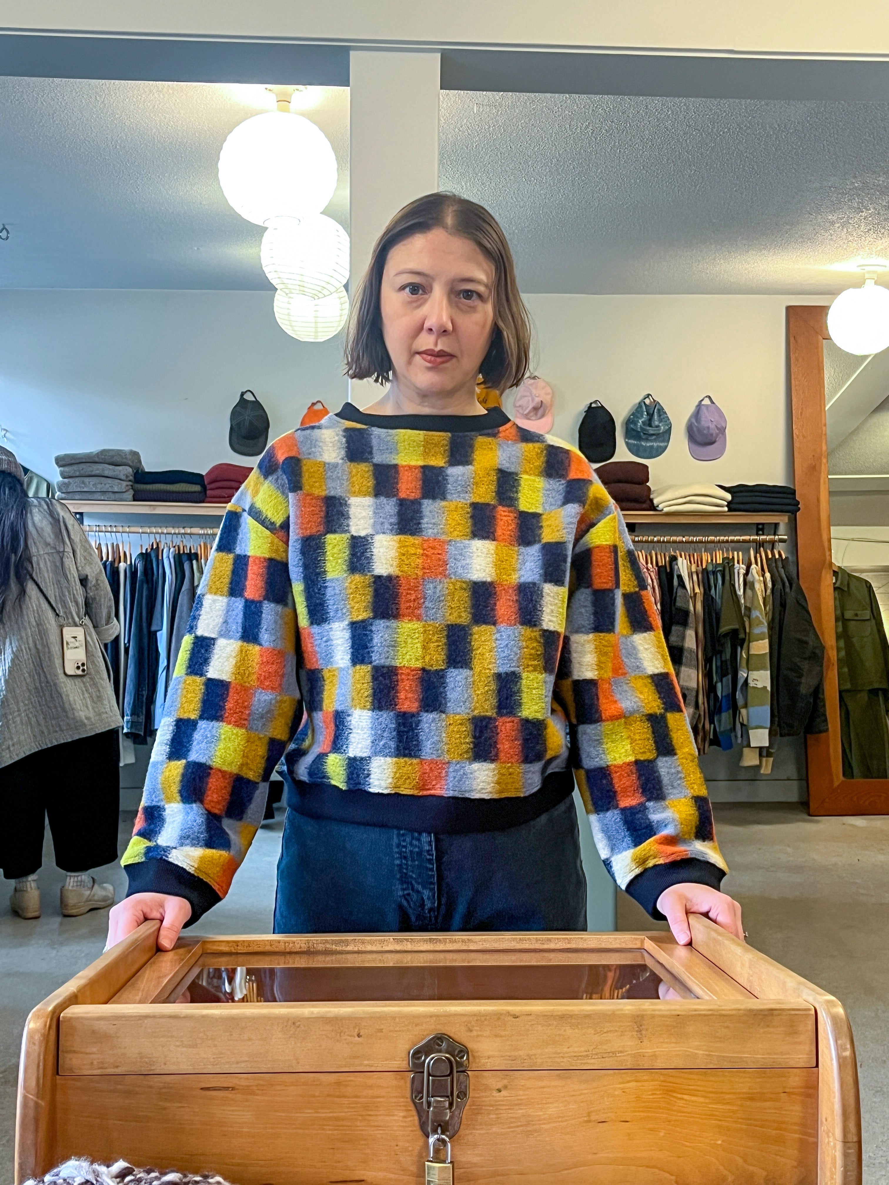 Henrik Vibskov - Bongo Sweater - Brown Bongo - front