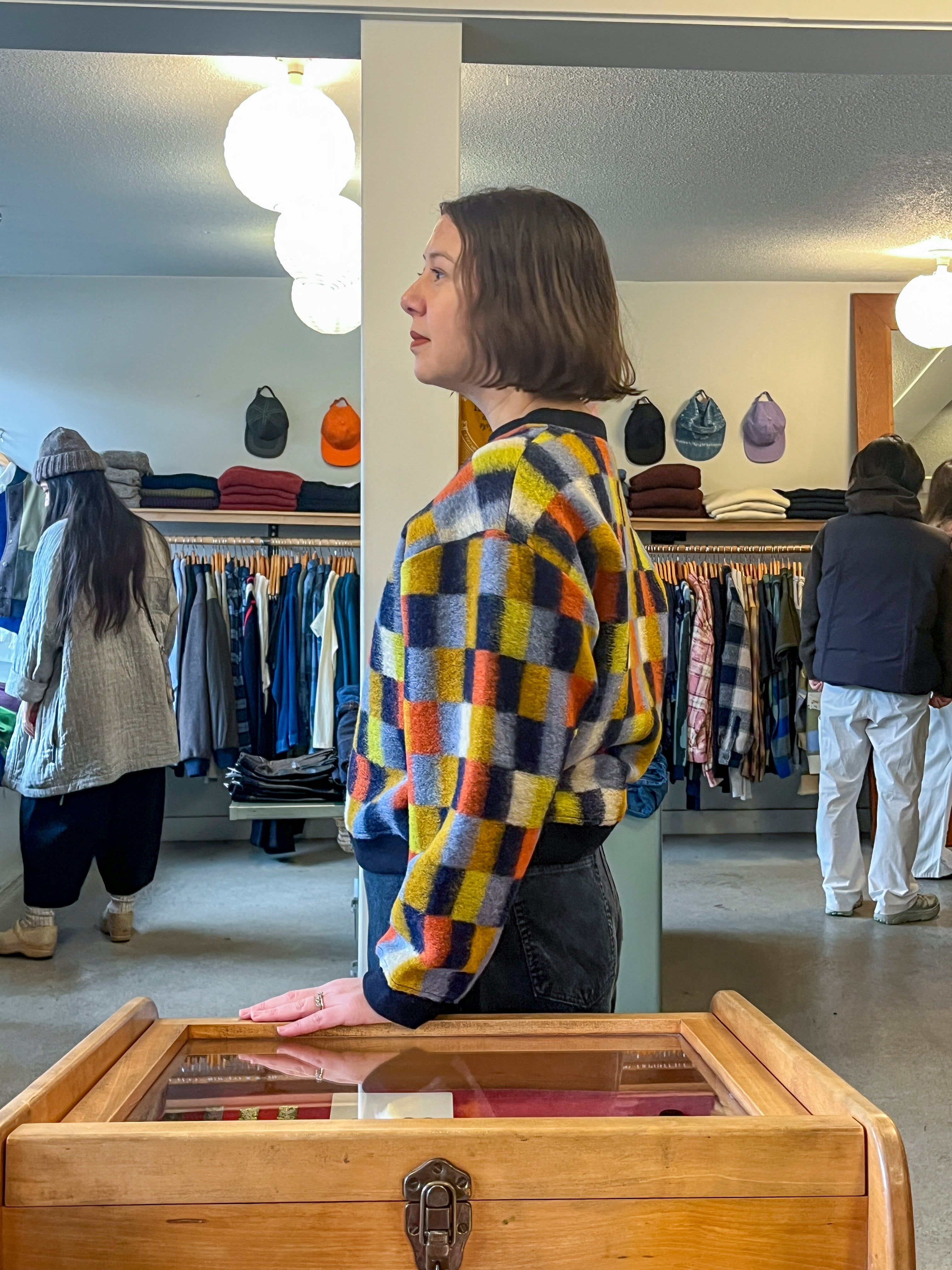 Henrik Vibskov - Bongo Sweater - Brown Bongo - side