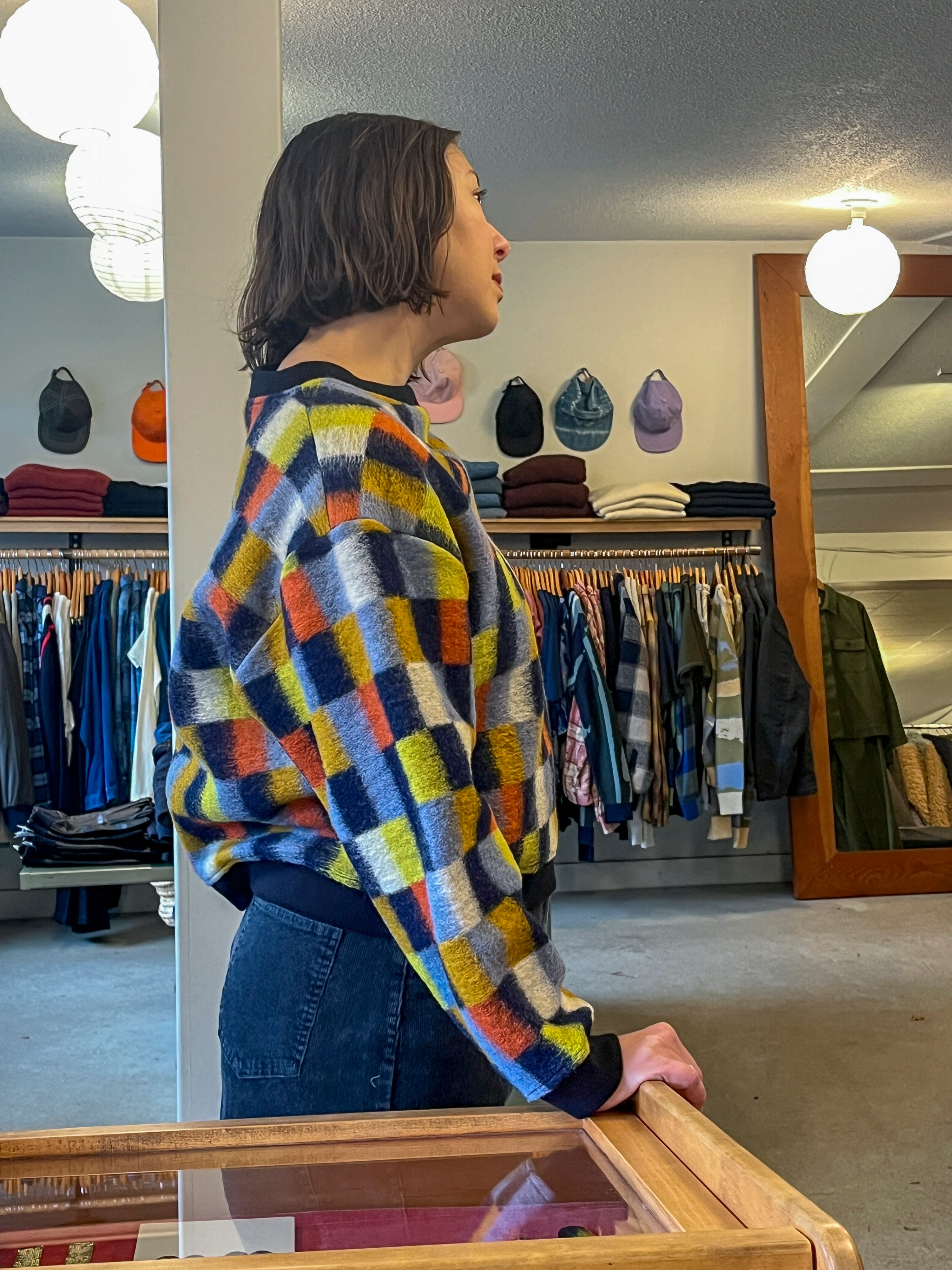 Henrik Vibskov - Bongo Sweater - Brown Bongo - side