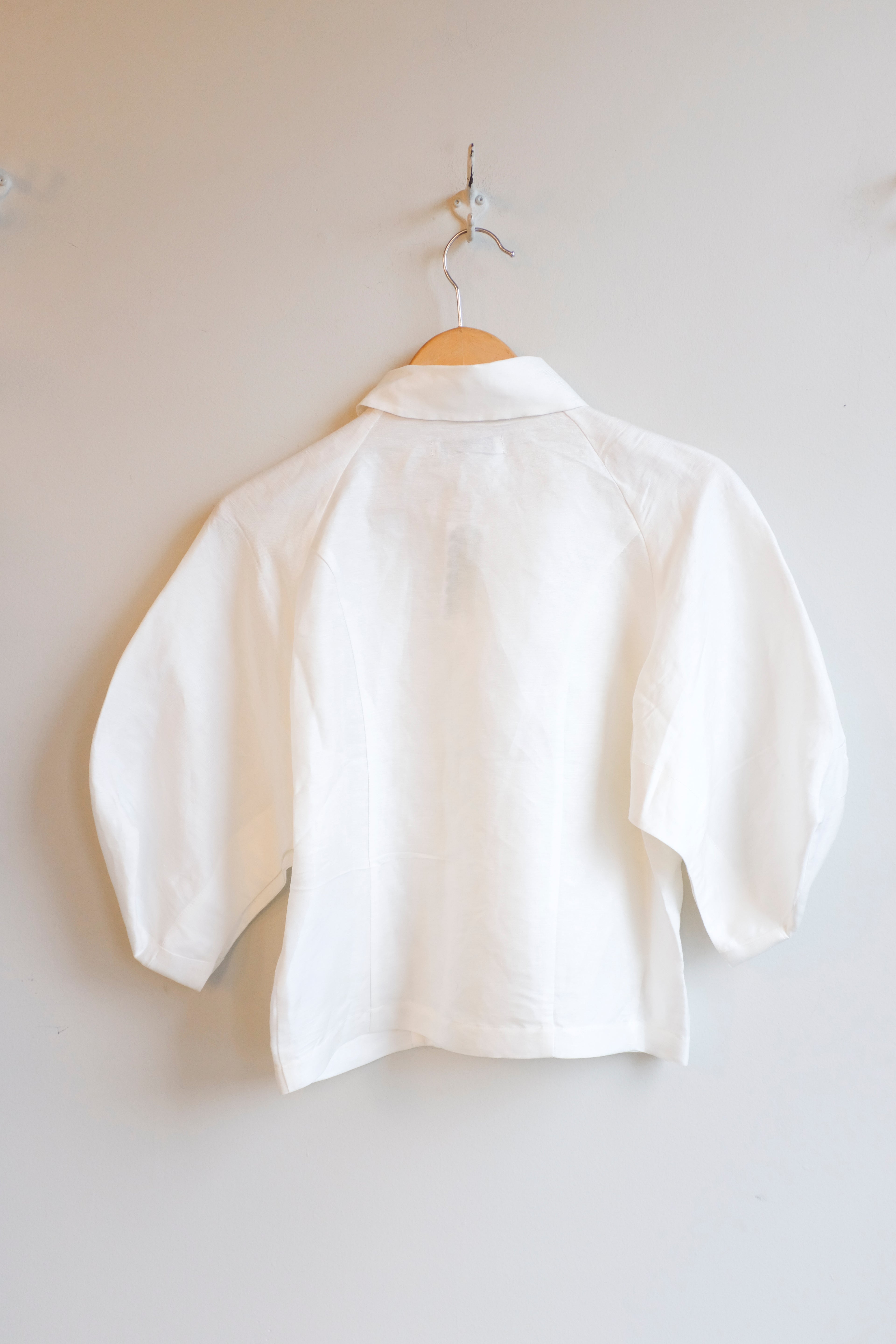 Henrik Vibskov - Case Shirt - White - flat back