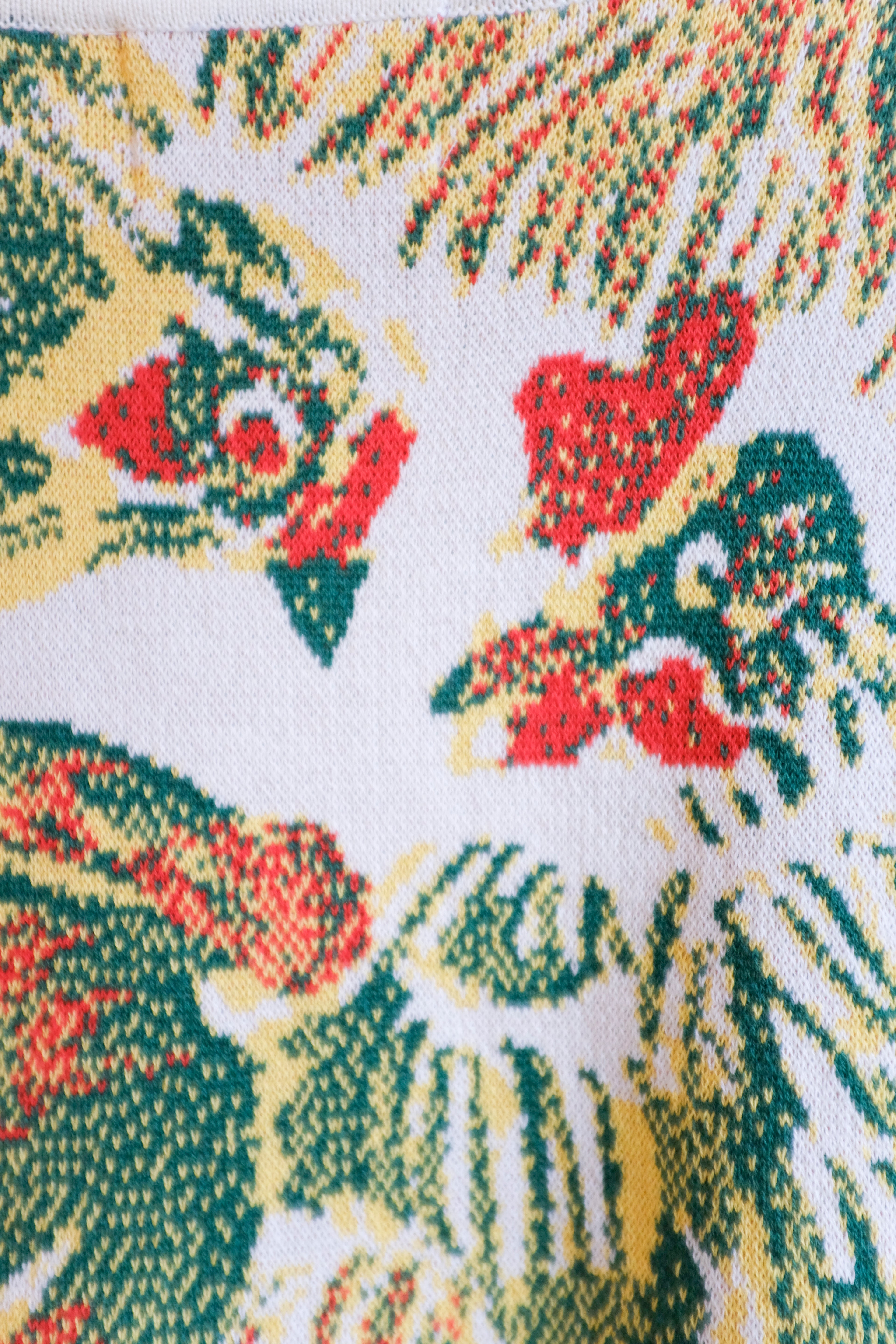 Henrik Vibskov - Chicken T Knit - Chicken Ecru - flat detail