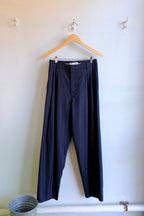 Henrik Vibskov - Claus Pant - Tropical Navy - flat front