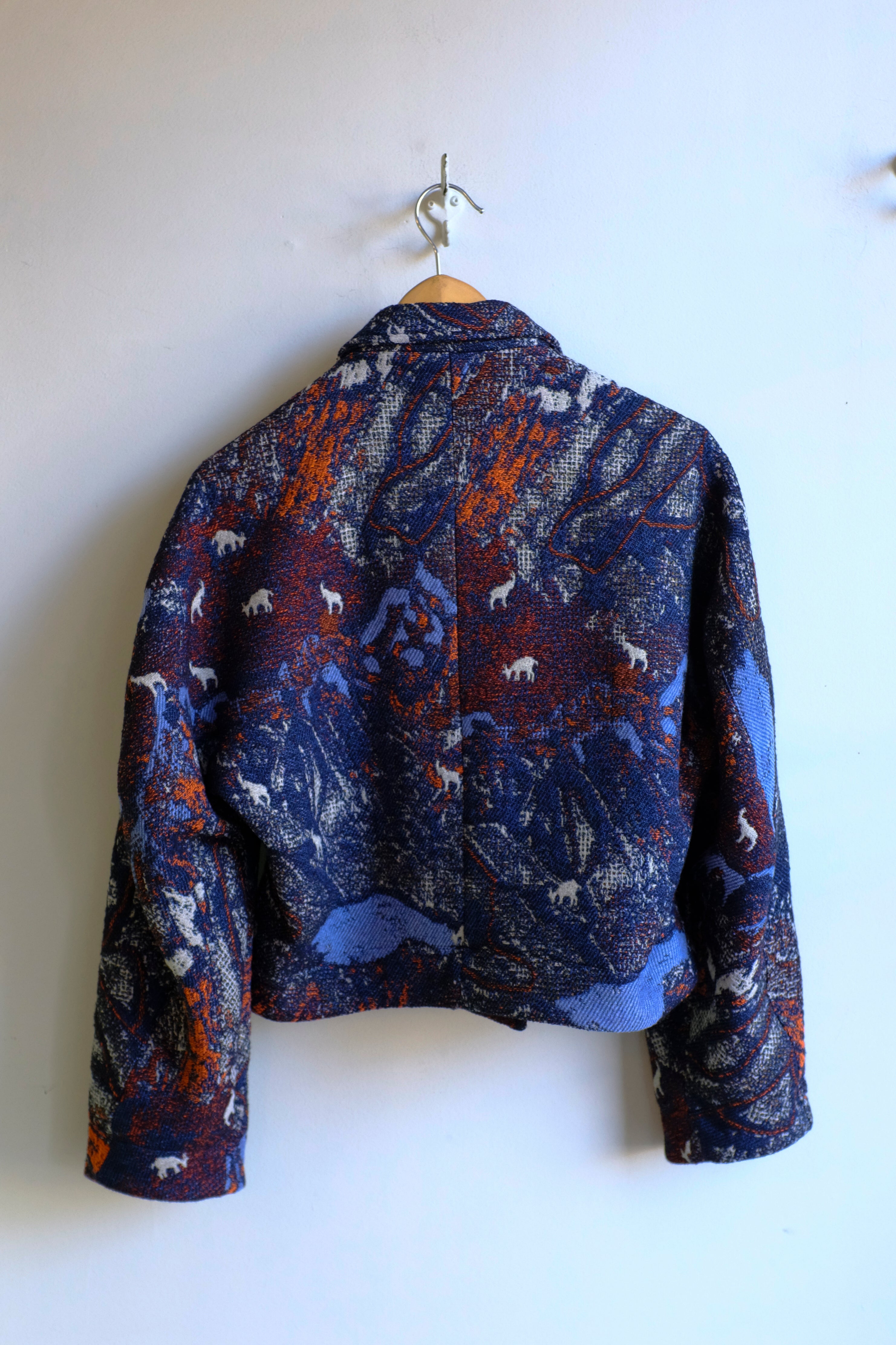 Henrik Vibskov - Dartbi Jacket - Gobelin Goats - flat back