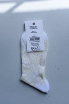Frogtooth Sock - Pixelated White (36-40)