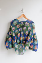 Load image into Gallery viewer, henrik Vibskov - Index Plissé Blouse - Blue Water Lily - flat front

