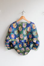 Load image into Gallery viewer, henrik Vibskov - Index Plissé Blouse - Blue Water Lily - flat back

