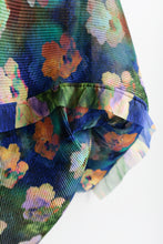 Load image into Gallery viewer, henrik Vibskov - Index Plissé Blouse - Blue Water Lily - flat detail
