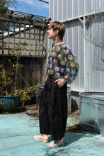 Load image into Gallery viewer, henrik Vibskov - Index Plissé Blouse - Blue Water Lily - side
