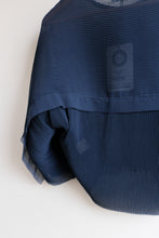 Load image into Gallery viewer, henrik Vibskov - Index Plissé Blouse - Dress Blue - flat detail

