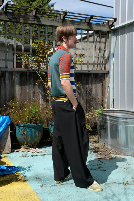 henrik Vibskov - Shape Pants - Black - side