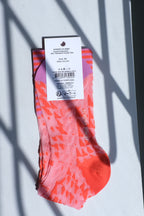 Puzzle Knee Sock - Mandarin Purple Tiles (36-40)