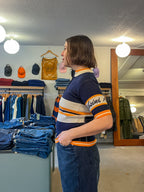 Henrik Vibskov - Race Jersey Short Sleeve - Navy Alpini - side